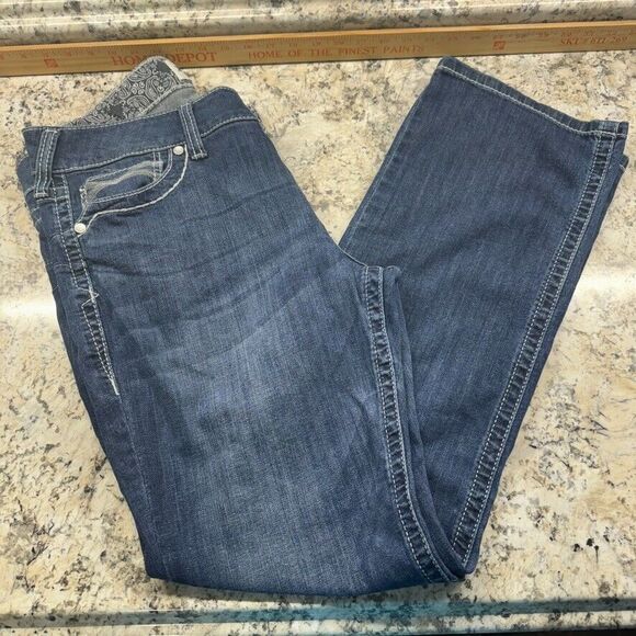 Ariat Women's Straight Leg Jeans - Blue - Picture 11 of 13